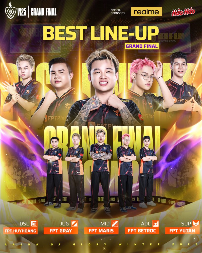 Line up Team Flash